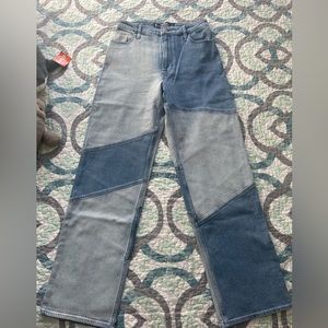 Hollister ultra high rise dad jean, two colors